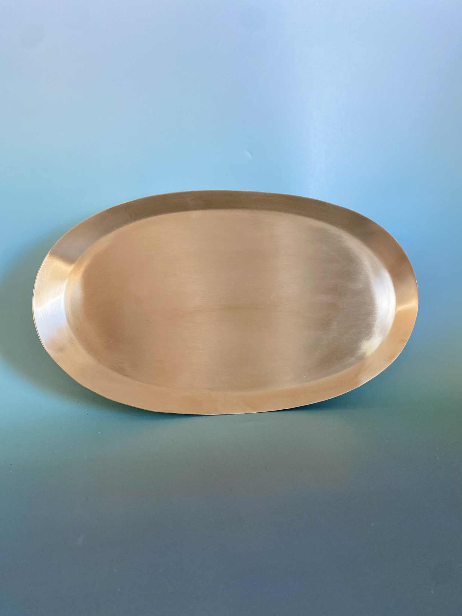 Brass Plate Oval - Medium
