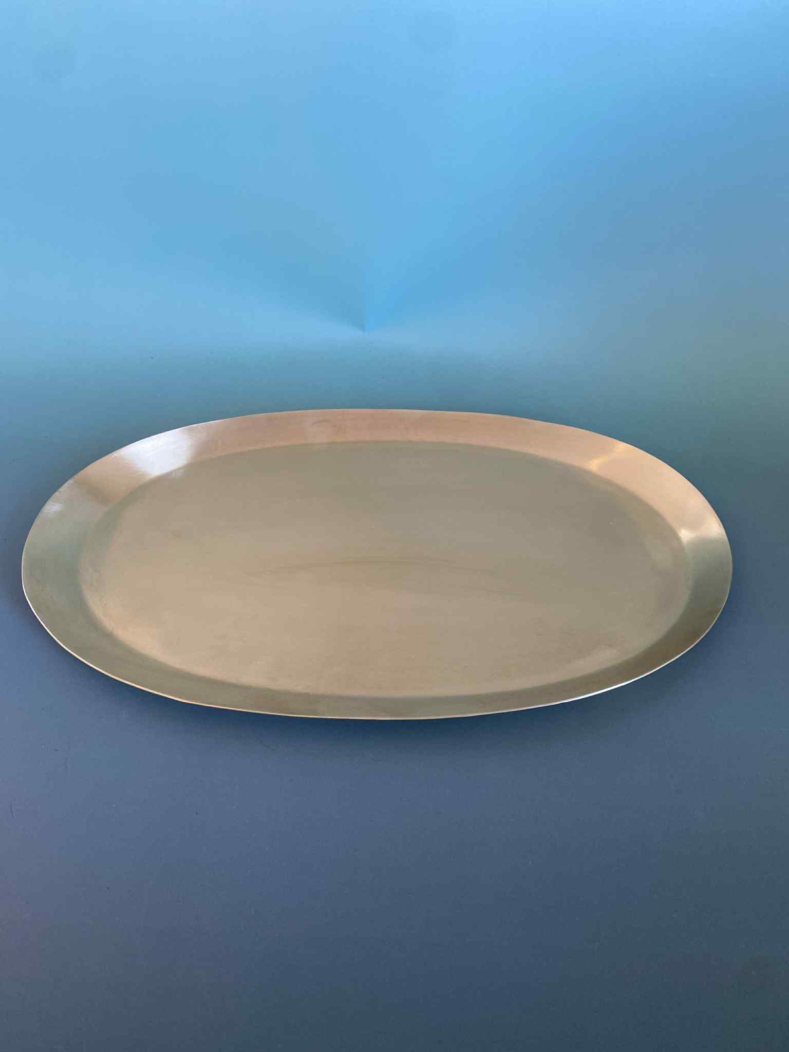 Brass Plate Oval - Large