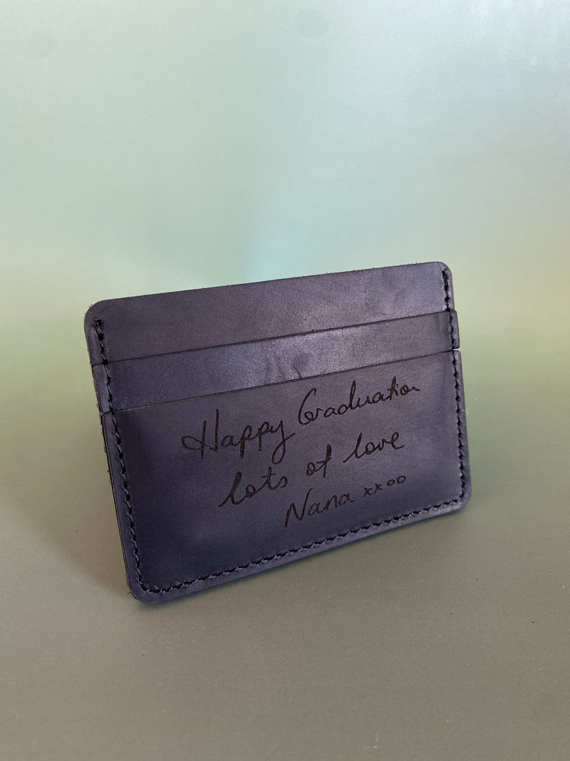 Sending her grandson off to university with her best wishes.