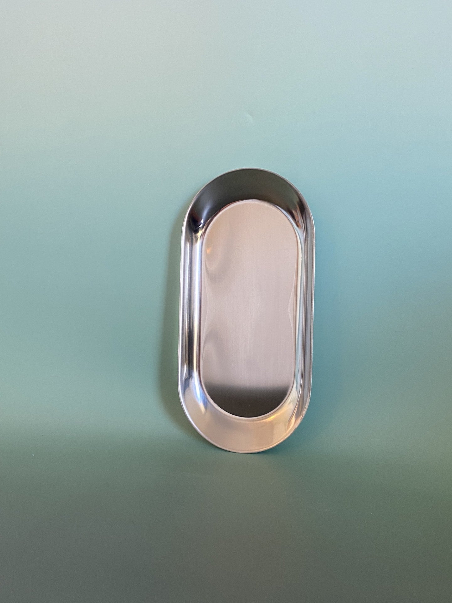 Silver Oval Plate - Small