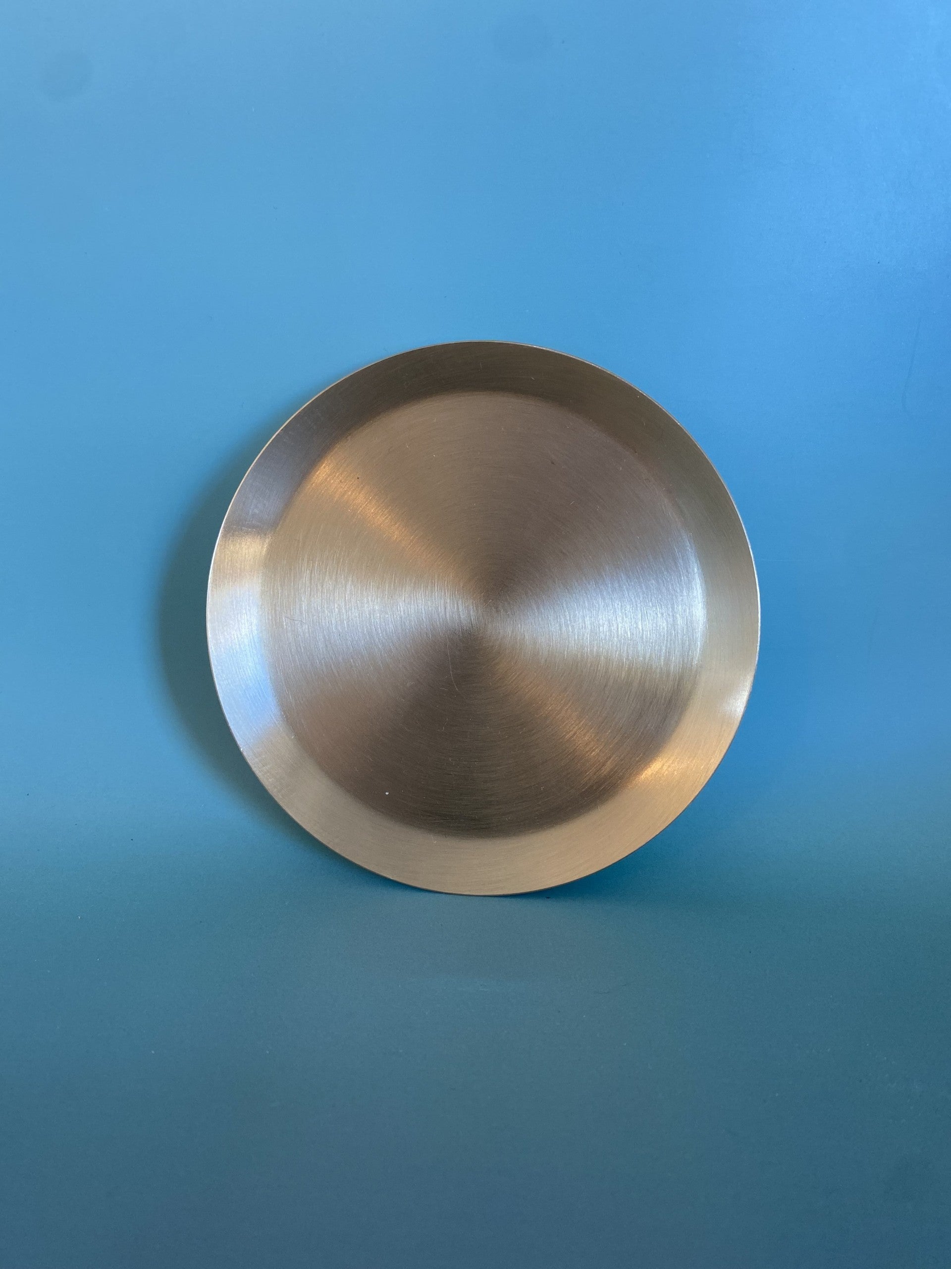 Brass Plate Round - Small